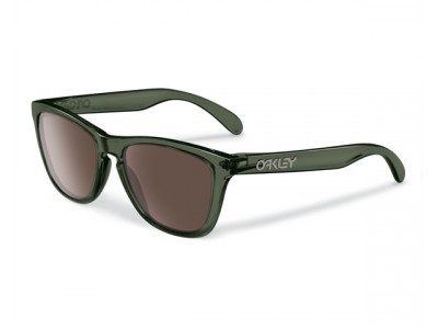 Oakley Frogskins Olive Ink z ciepłymi szarymi okularami