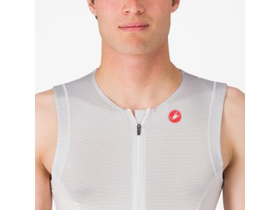 Castelli FREE SPEED 3 TOP dres, bílá/černá