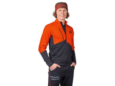 Bluza Hannah Niro, pikantna pomarańcza/antracyt mel