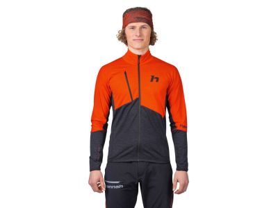 Bluza Hannah Niro, pikantna pomarańcza/antracyt mel