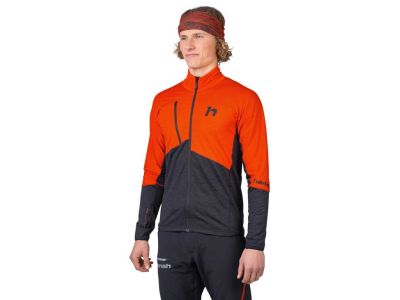 Bluza Hannah Niro, pikantna pomarańcza/antracyt mel