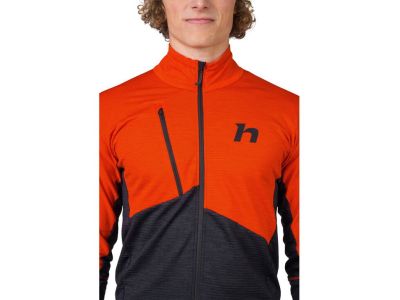 Bluza Hannah Niro, pikantna pomarańcza/antracyt mel