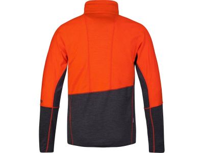 Bluza Hannah Niro, pikantna pomarańcza/antracyt mel