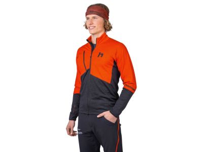 Bluza Hannah Niro, pikantna pomarańcza/antracyt mel