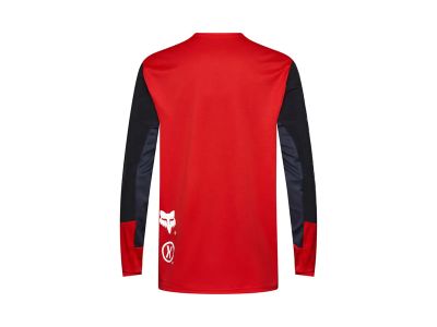 Fox Defend Elevated kids jersey, fluorescent red