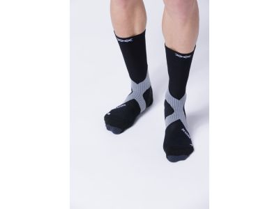 X-BIONIC X-SOCKS Bike Expert Crew zokni, fekete/szürke