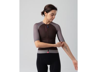 Tricou Isadore Alternative pentru femei, maro focă