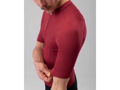 Isadore Debut Merino jersey, rio red