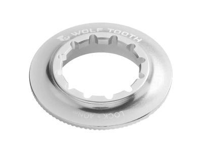 Wolf Tooth rotor belső bordás középzáras anya, ezüst