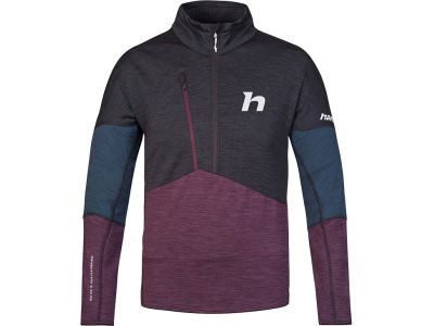 Hannah Niro Hz sweatshirt, anthracite/prune purple mel