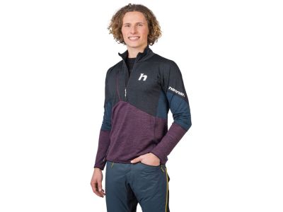 Hannah Niro Hz sweatshirt, anthracite/prune purple mel