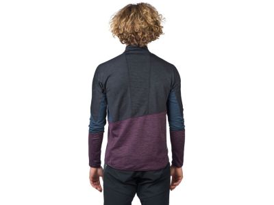 Hannah Niro Hz sweatshirt, anthracite/prune purple mel