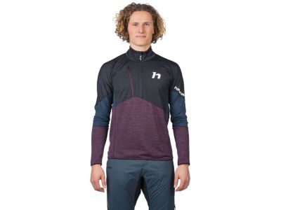 Hannah Niro Hz sweatshirt, anthracite/prune purple mel
