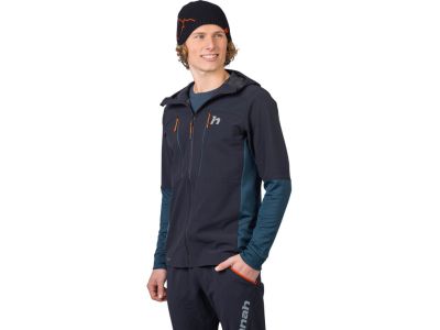 Hannah Trane Hoody jacket, anthracite/stratified sea