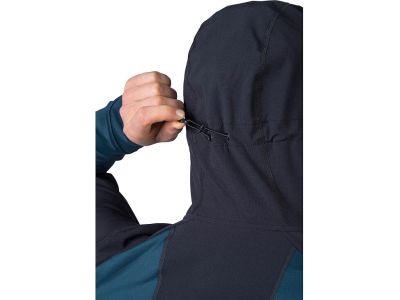 Hannah Trane Hoody jacket, anthracite/stratified sea