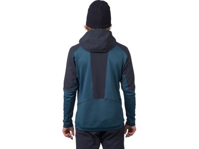 Hannah Trane Hoody jacket, anthracite/stratified sea