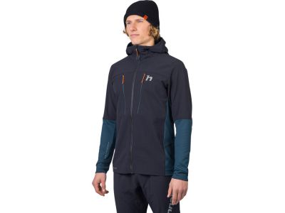 Hannah Trane Hoody jacket, anthracite/stratified sea