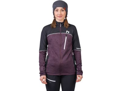Hannah Meda dámska mikina, prune purple mel