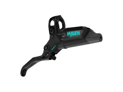 SRAM Maven Ultimate Expert hydraulic brake set, front + rear, 4-piston, teal splatte