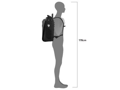 Torba transportowa ORTLIEB Vario Plus, 26 l, czarna