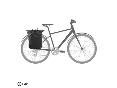 Torba transportowa ORTLIEB Vario Plus, 26 l, czarna