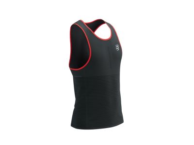 COMPRESSPORT Pro Racing Singlet tílko, černá