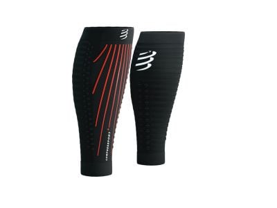 COMPRESSPORT R2 Aero návleky na nohy, čierna/biela