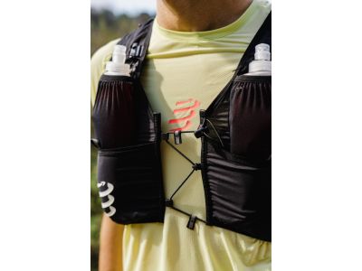 COMPRESSPORT UltRun Evo 10 Pack Weste, 10 l, schwarz