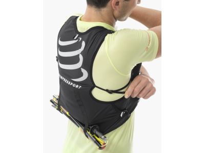 COMPRESSPORT UltRun Evo 10 Pack Weste, 10 l, schwarz