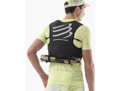 COMPRESSPORT UltRun Evo 10 Pack Weste, 10 l, schwarz