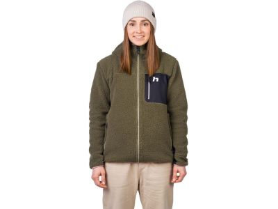 Bluza damska Hannah Koala Hoody, bluszczowo-zielony/antracytowy