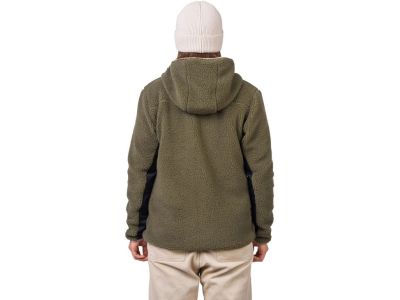 Bluza damska Hannah Koala Hoody, bluszczowo-zielony/antracytowy
