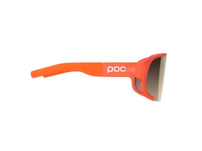 POC Aspire szemüveg, fluoreszkáló narancssárga áttetsző/tiszta út/részben napsütéses arany