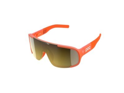POC Aspire okuliare, fluorescent orange translucent/clarity gold/partly sunny gold