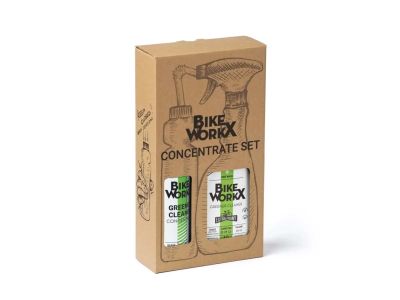 BIKEWORKX G Cleaner cleaning set, 250 ml concentrate and 500 ml spray