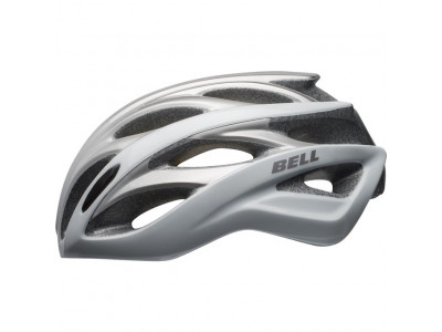 Bell Overdrive - weiß/silber, Helm