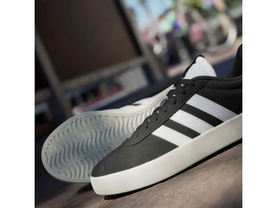 adidas VL Court 3.0 női cipő, fekete mag/fehér/aranyMetallic színben