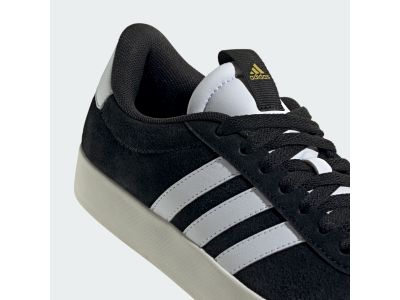 adidas VL Court 3.0 női cipő, fekete mag/fehér/aranyMetallic színben