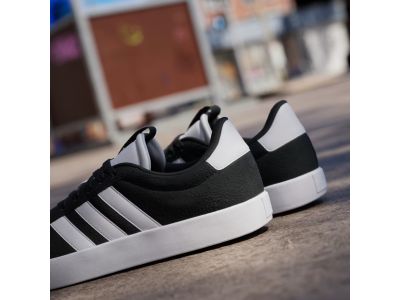 Pantofi sport adidas VL Court 3.0, negru intens/alb intens/negru intens