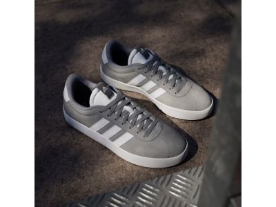 adidas VL Court 3.0 cipő, szürke háromszínű/felhőfehér/felhőfehér