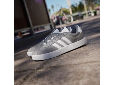 adidas VL Court 3.0 cipő, szürke háromszínű/felhőfehér/felhőfehér