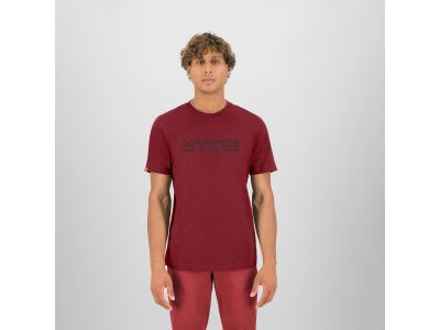 Karpos LOMA COTTON T-Shirt, Granatapfel/Schriftzug-Print
