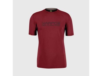 Karpos LOMA COTTON T-Shirt, Granatapfel/Schriftzug-Print