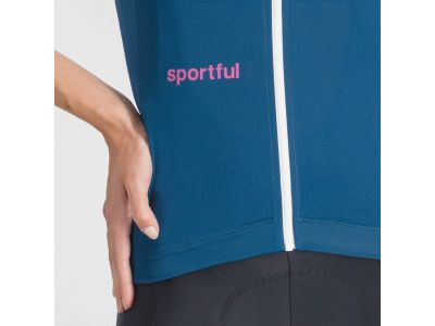 Sportful CLASSIC női mez, kékeszöld