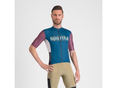 Sportos SUPERGIARA LOGO mez, kékeszöld kék/bordó