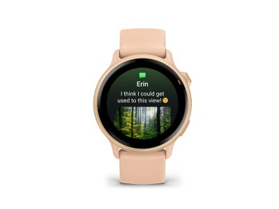 Garmin vívoactive 6 Sportuhren, Pink Dawn