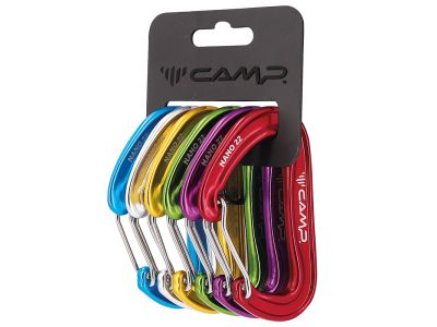 CAMP Nano 22 Rack Pack Karabiner-Set, 6-teilig