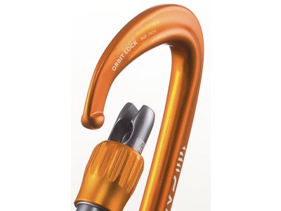 CAMP Orbit Lock 3 Pack Karabiner-Set, 3-teilig, orange