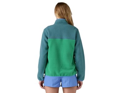 Patagonia LW Synch Snap-T női pulóver, heartleaf green