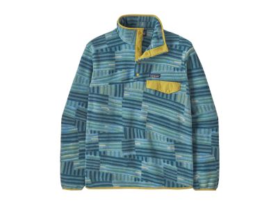 Patagonia LW Synch Snap-T P/O sweatshirt, quilty fitz: wetland blue